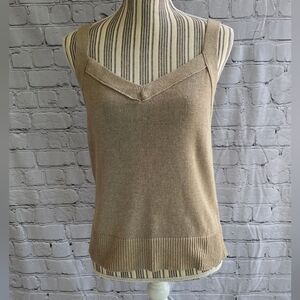 Banana Republic Beige Knit Top